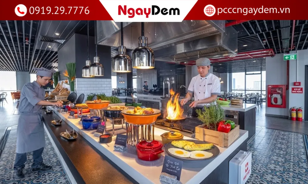 Dịch vụ bảo trì PCCC cho nhà hàng chuyên nghiệp