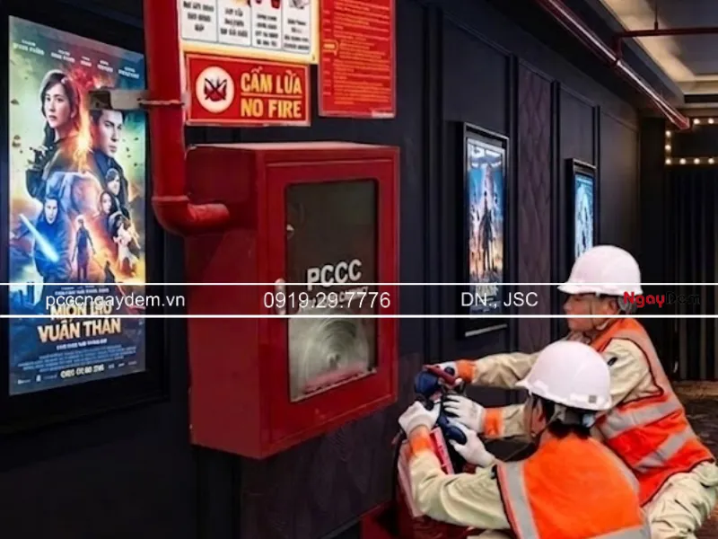 Đơn vị bảo dưỡng PCCC rạp chiếu phim chuyên nghiệp trên toàn quốc
