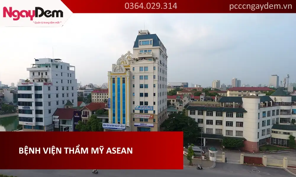 dự án sửa chữa hệ thống báo cháy bệnh viện thẩm mỹ asean