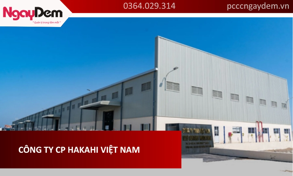 Dự án bảo dưỡng pccc công ty cp hakahi việt nam