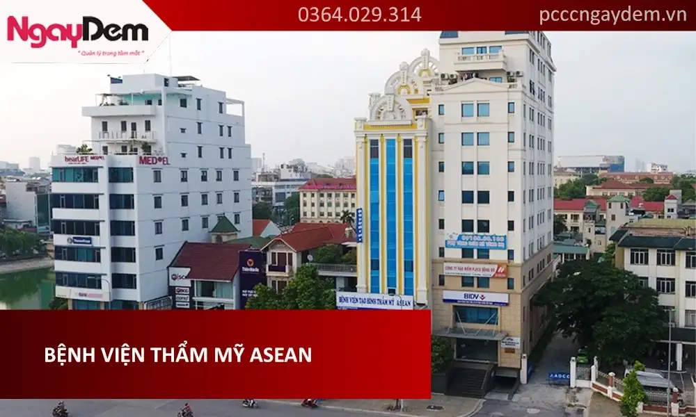 Dự án sửa chữa hệ thống báo cháy bệnh viện thẩm mỹ Asean