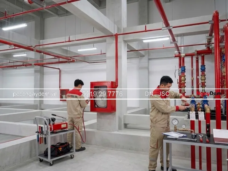 Giải pháp bảo trì pccc cho toà nhà tại nhà thầu Ngày Đêm uy tín, giá tốt