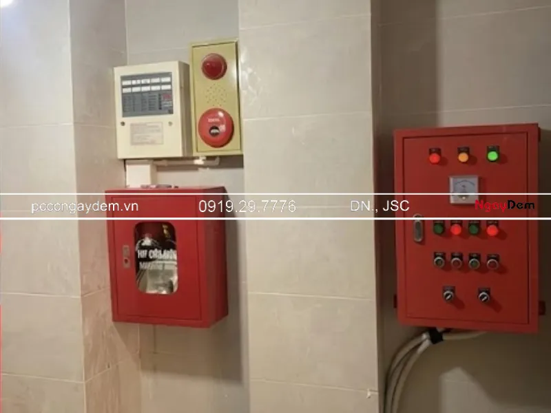 Kiểm tra vệ sinh các thiết bị trong hệ thông báo cháy 