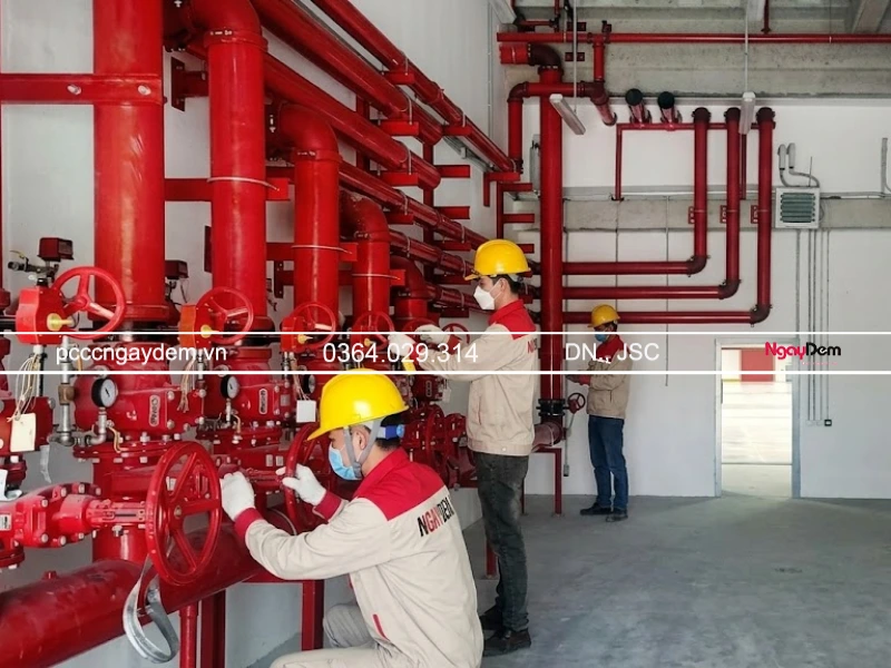 bảo dưỡng hệ thống chữa cháy tự động