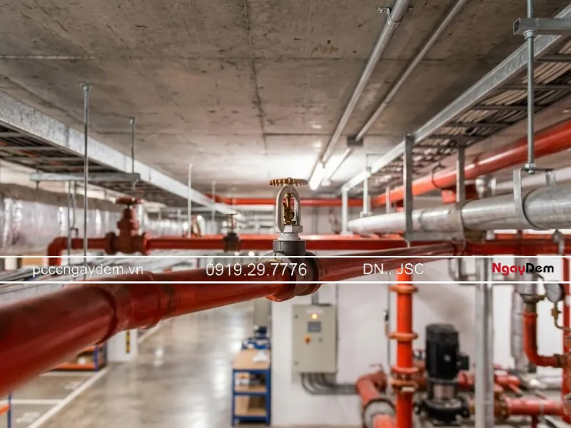 Hệ thống báo cháy tự động lắp đặt tại bệnh viện