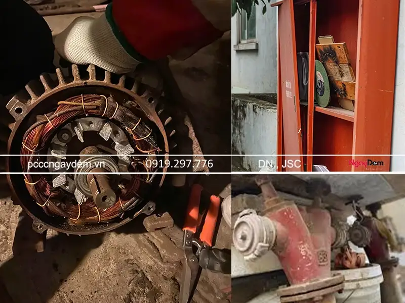 Hệ thống xuống cấp - cần Bảo trì - Bảo dưỡng PCCC tại Sơn La 