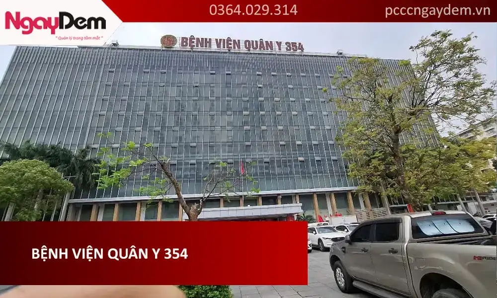 hoàn thiện bảo trì PCCC cho Bệnh viện Quân y 354