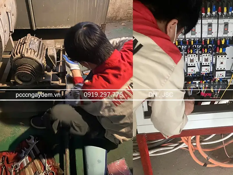 Thực hiện kiểm tra, khắc phục lỗi - bảo trì bảo dưỡng PCCC tại Sơn La