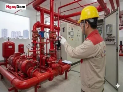 Ngày Đêm kiểm tra toàn bộ hệ thống PCCC