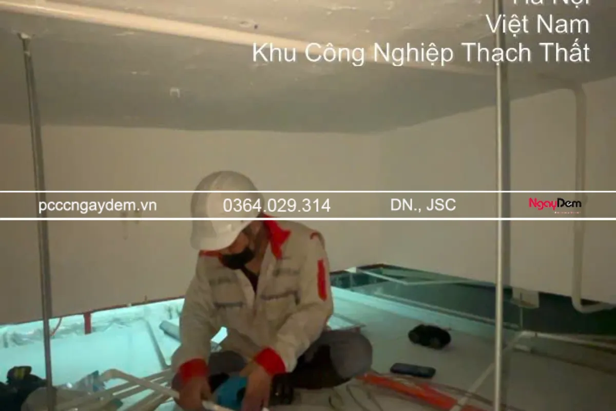 Hoàn thiện dự án bảo trì PCCC cho nhà máy Meiko