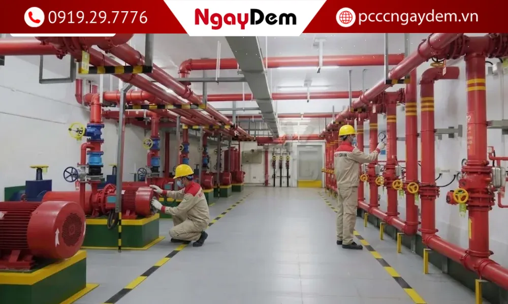 Quy định bảo dưỡng hệ thống PCCC Ngày Đêm