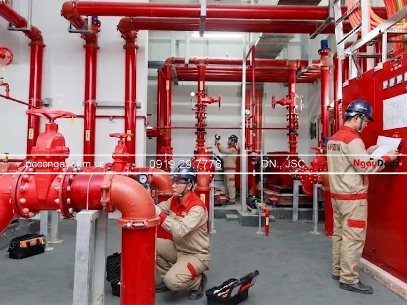Quy trình bảo dưỡng hệ thống phòng cháy chữa cháy an toàn