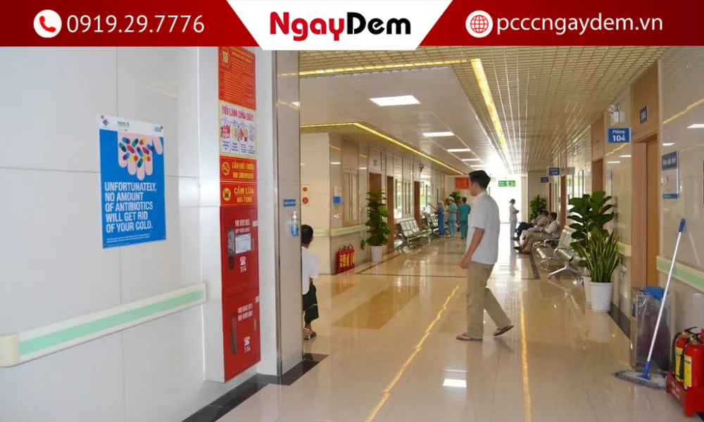 Quy Trình Bảo Trì PCCC Cho Bệnh Viện Chi Tiết Từ A Đến Z