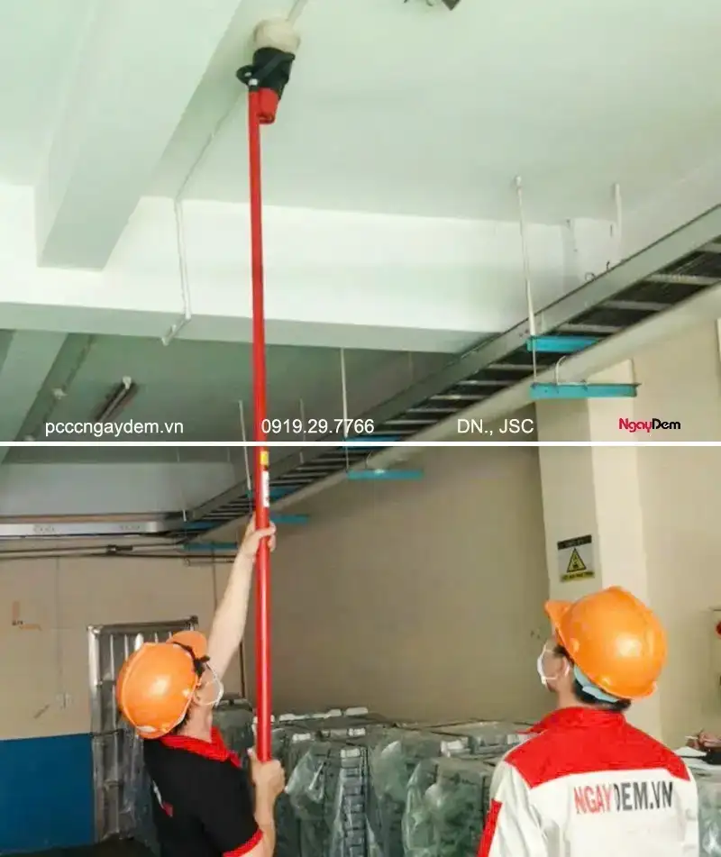 Kiểm tra hệ thống các đầu báo cho bệnh viện Kiểm tra hệ thống các đầu báo cho bệnh viện