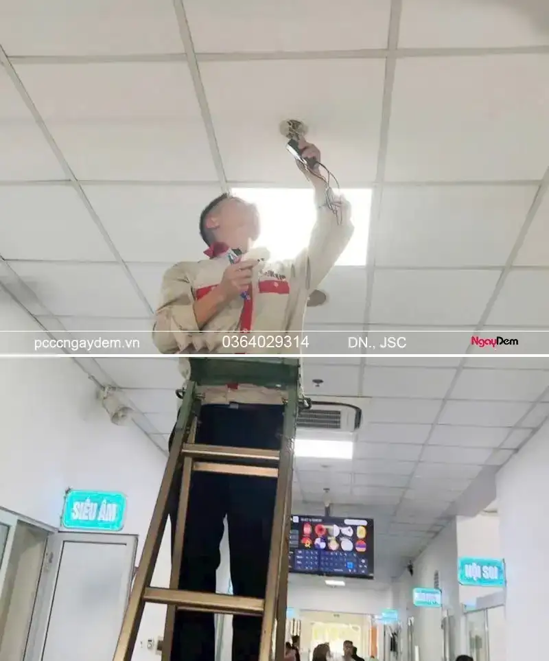 Sửa chữa hệ thống báo cháy lỗi Sửa chữa hệ thống báo cháy lỗi