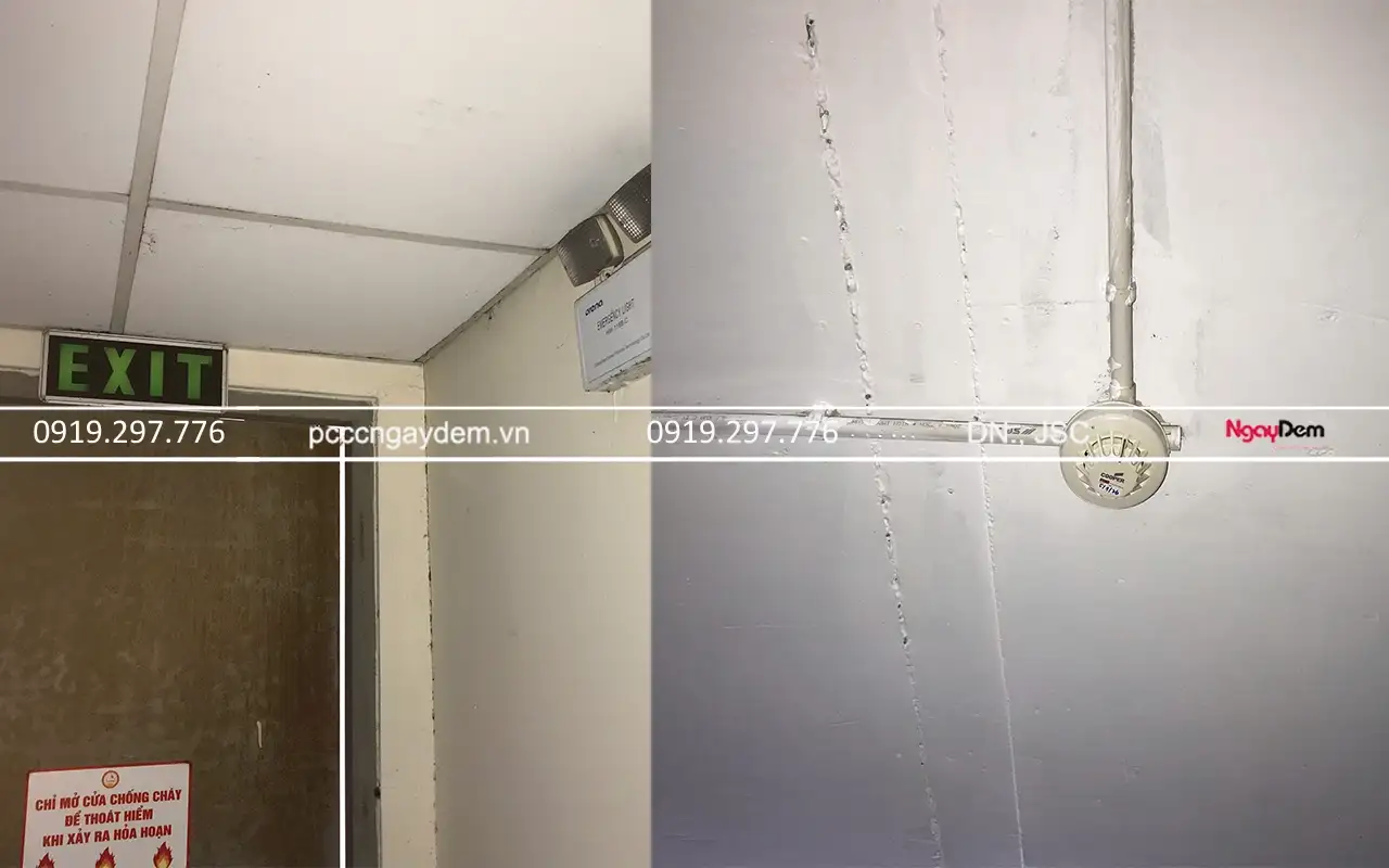 PCCC Ngày Đêm sửa chữa hệ thống PCCC Học viện Khoa học xã hội