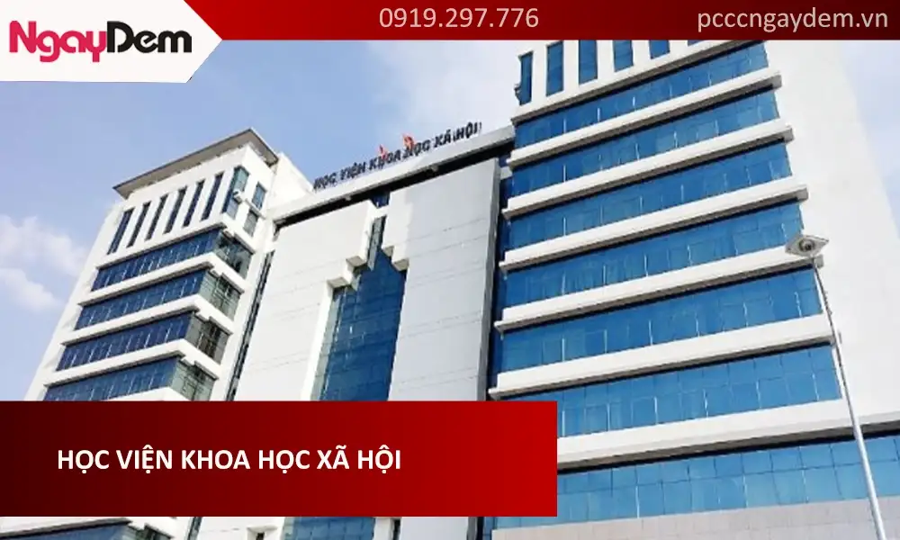 PCCC Ngày Đêm sửa chữa hệ thống PCCC Học viện Khoa học xã hội