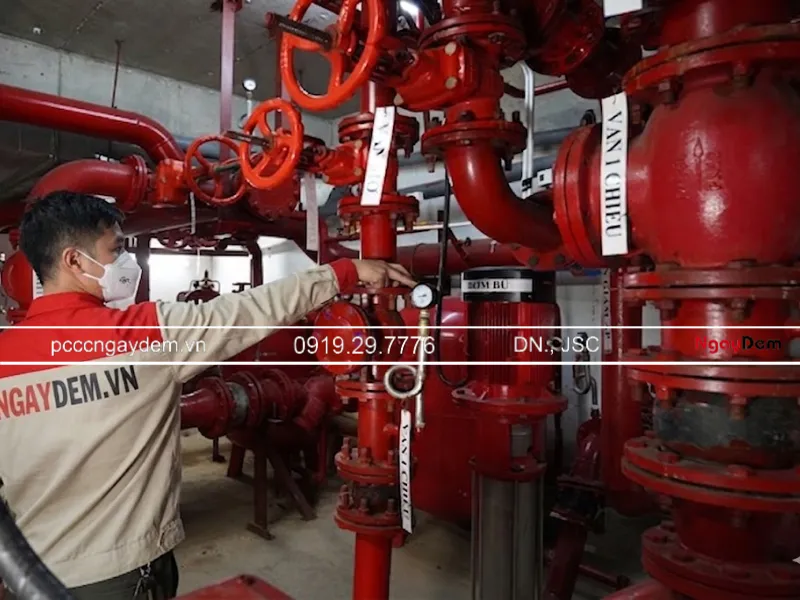 bảo dưỡng hệ thống PCCC định kì
