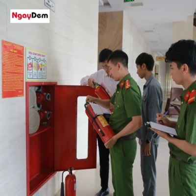 Ngày Đêm thi công phòng cháy chữa cháy đáp ứng đầy đủ quy định pháp lý