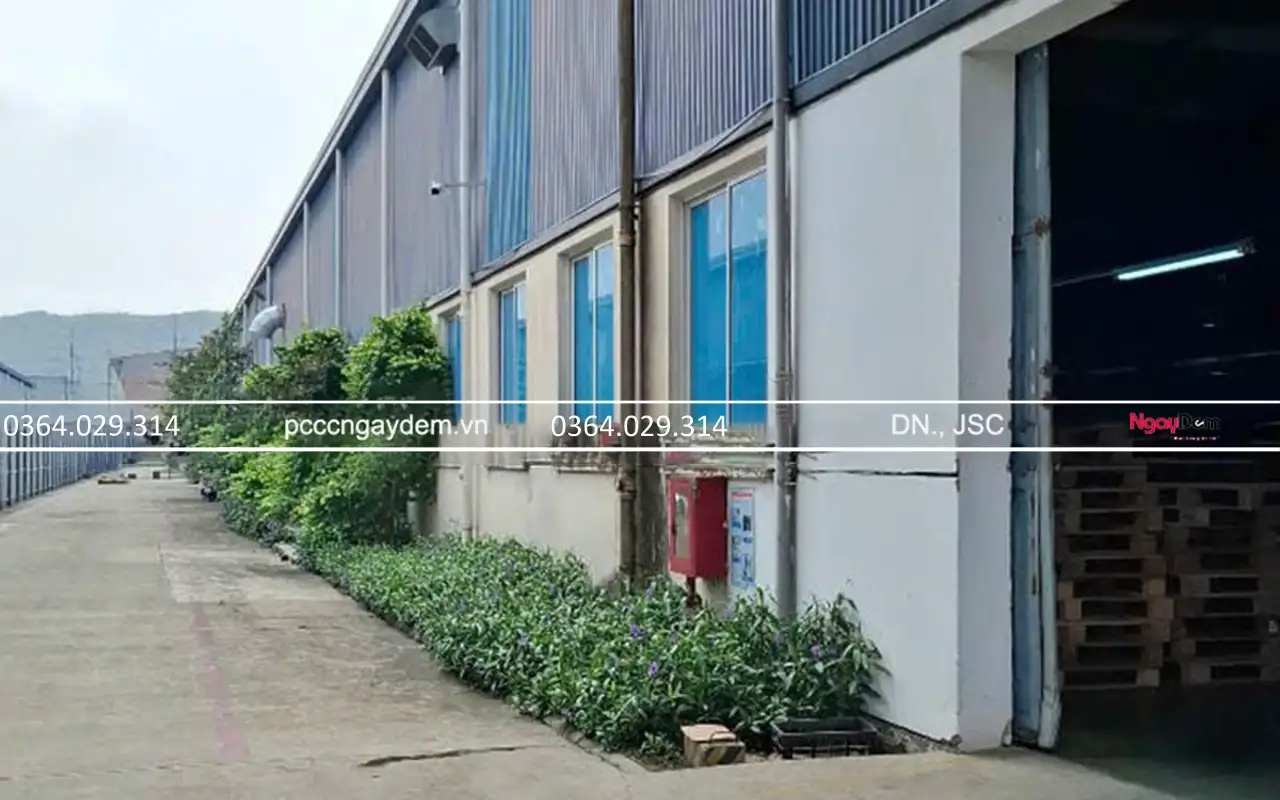 PCCC Ngày Đêm Hoàn thiện bảo dưỡng hệ thống PCCC công ty MANUFACTURING