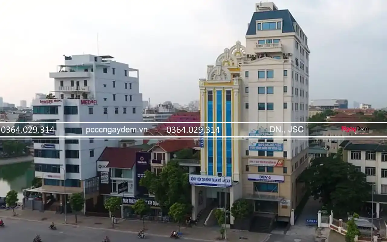 Dự án sửa chữa hệ thống báo cháy bệnh viện thẩm mỹ Asean