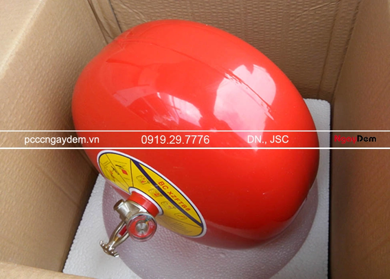 Top các loại bình cầu chữa cháy phổ biến nhất hiện nay | Nên chọn bình bột ABC hay bình tự động