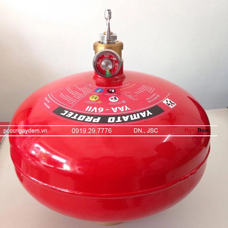 Top các loại bình cầu chữa cháy phổ biến nhất hiện nay | Nên chọn bình bột ABC hay bình tự động