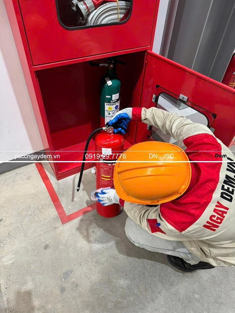 Bảo dưỡng bình chữa cháy bột MFZ các loại | Giá tốt nhất