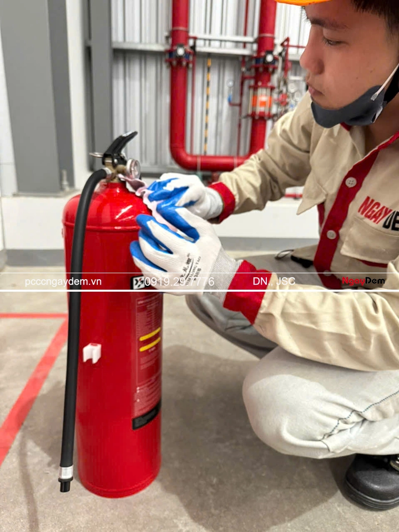 Bảo dưỡng bình chữa cháy bột MFZ các loại | Giá tốt nhất