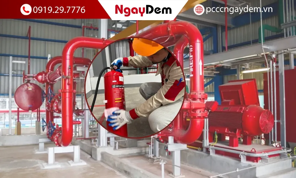 Bảo dưỡng bình chữa cháy bột MFZ các loại | Giá tốt nhất