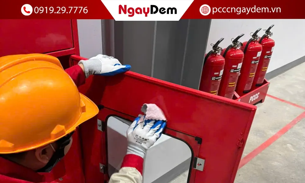 Bảo dưỡng bình chữa cháy tại Hà Nội uy tín | Có mặt ngay