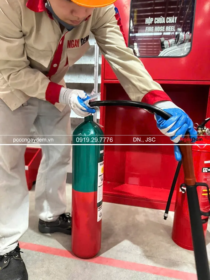 Bảo dưỡng bình phòng cháy chữa cháy tại Long Biên tốt nhất