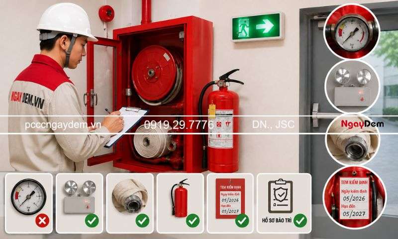 Đơn vị bảo dưỡng PCCC tại Đống Đa đạt chuẩn, báo giá minh bạch bảo dưỡng pccc đống đa