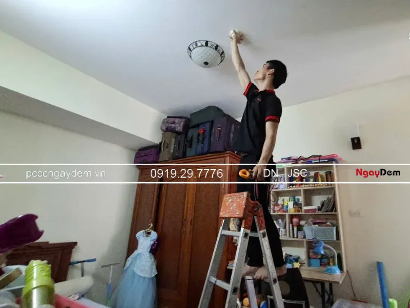 bảo dưỡng pccc khẩn cấp khi đầu báo cháy không hoạt dộng