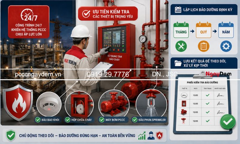 bảo dưỡng pccc tại ba đình