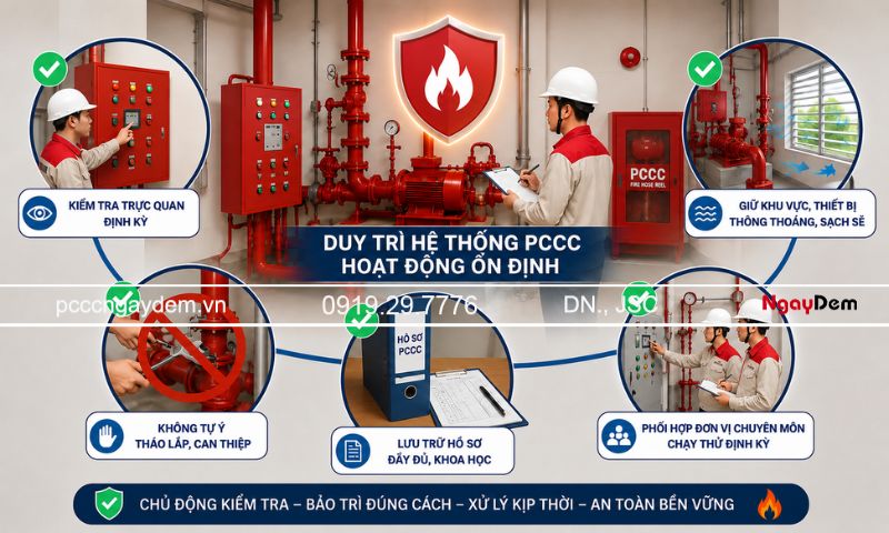 bảo dưỡng pccc tại ba đình