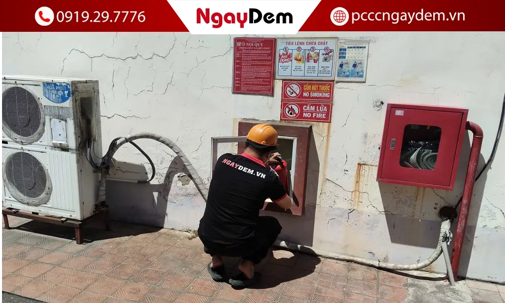 Báo giá bảo dưỡng bình chữa cháy mới nhất | Kiểm tra, nạp sạc