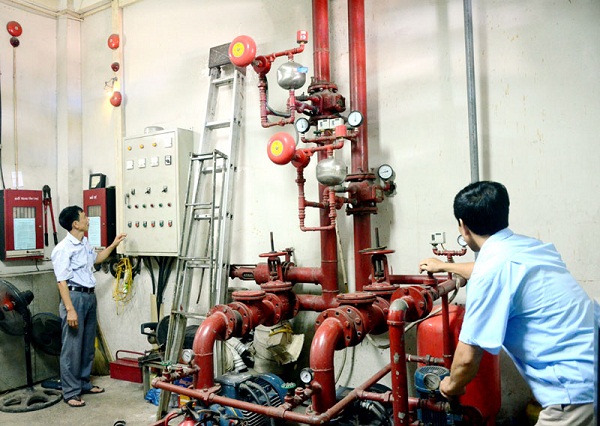 Bảo trì hệ thống phòng cháy chữa cháy THVN