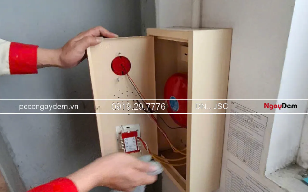 Bảo dưỡng PCCC cho nhà xưởng tại KCN Yên Dũng Bắc Giang