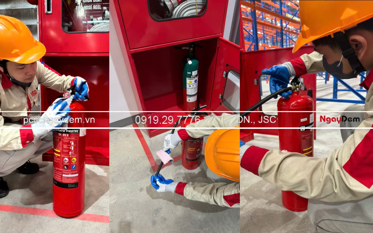 Dự án bảo dưỡng PCCC Công ty TNHH DH WHA LOGISTICS PROPERTY MINH QUANG