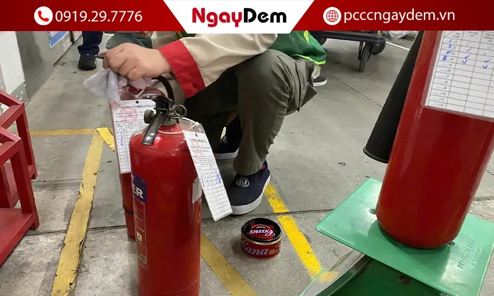 Kiểm tra, bảo dưỡng bình chữa cháy tại Hà Đông giá tốt
