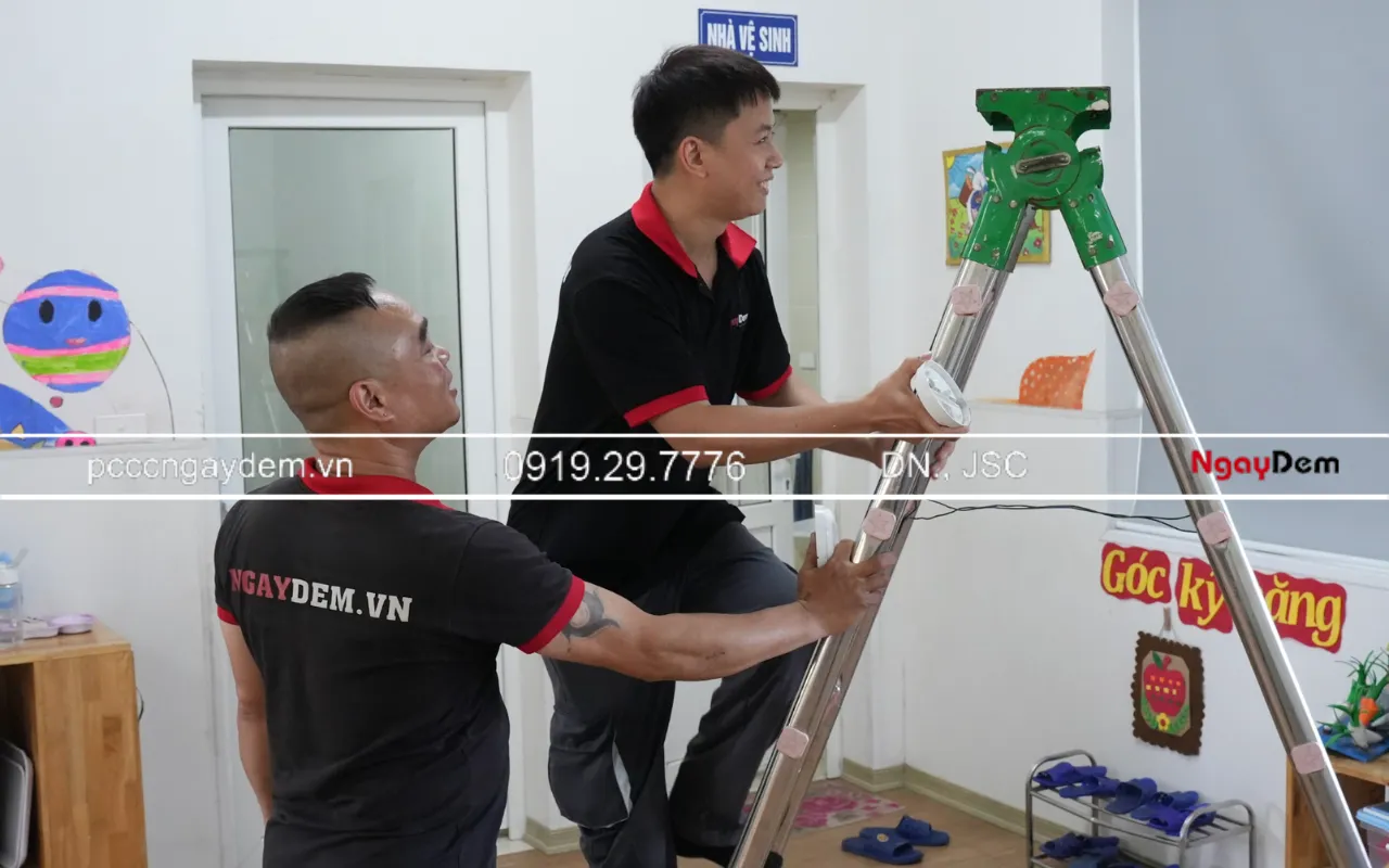 Dự án Bảo dưỡng PCCC cho Trường Mầm non Newton