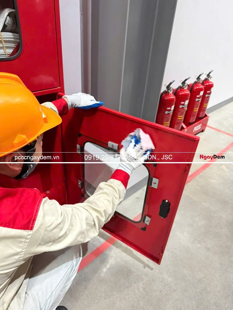 Kiểm tra bình chữa cháy định kỳ | Các hạng mục không được bỏ qua