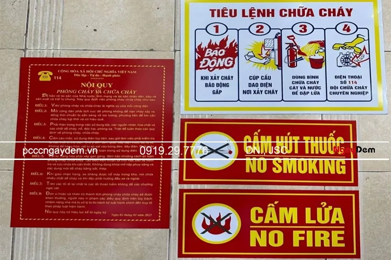 Kiểm tra bình chữa cháy định kỳ | Các hạng mục không được bỏ qua