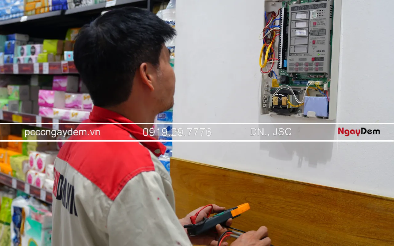 Bảo Dưỡng Hệ Thống PCCC Tại Fuji Mart – Trung Yên 1