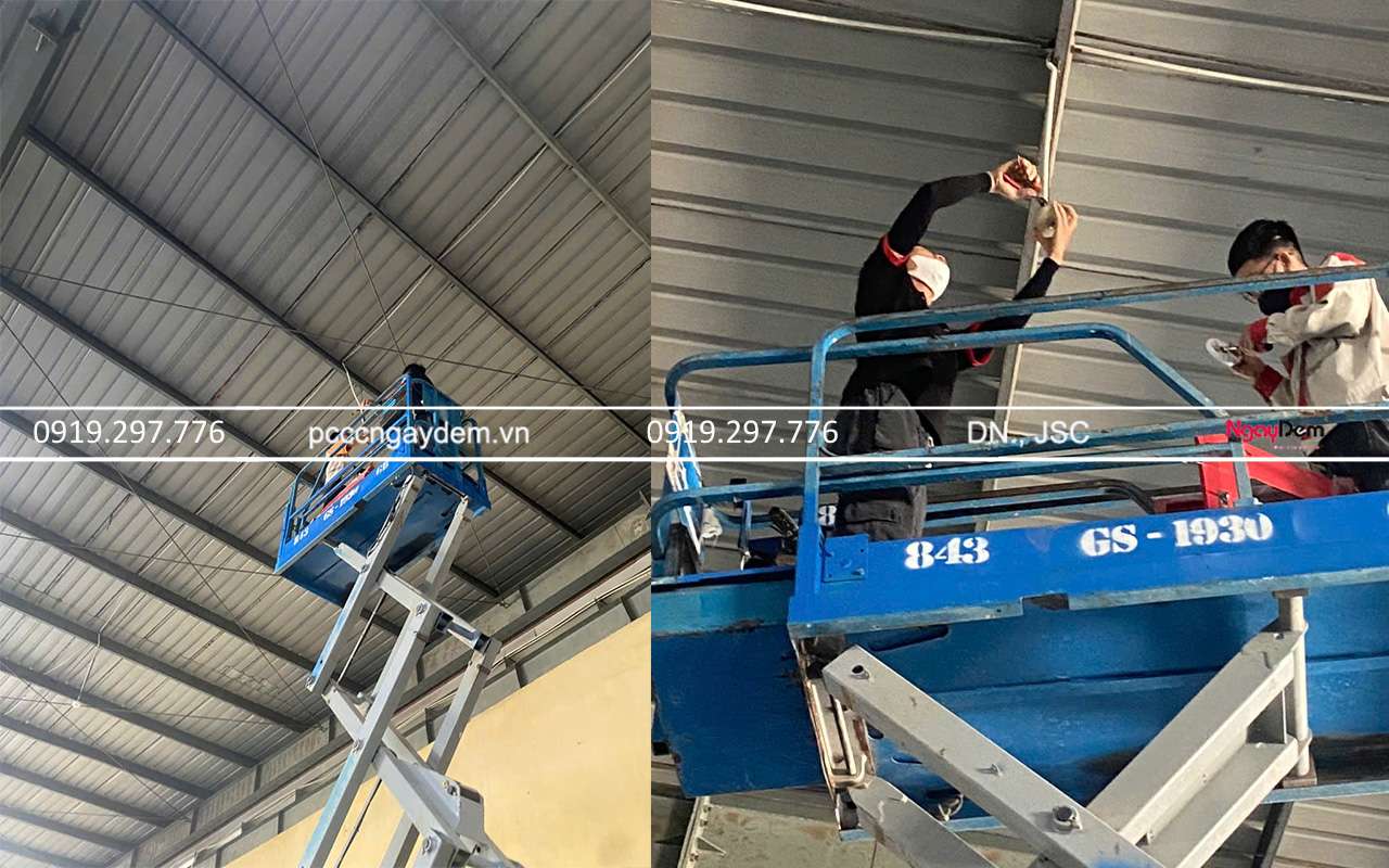Dự án bảo dưỡng hệ thống PCCC nhà máy Công ty TNHH Thái sơn