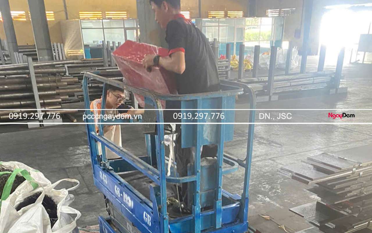 Dự án bảo dưỡng hệ thống PCCC nhà máy Công ty TNHH Thái sơn