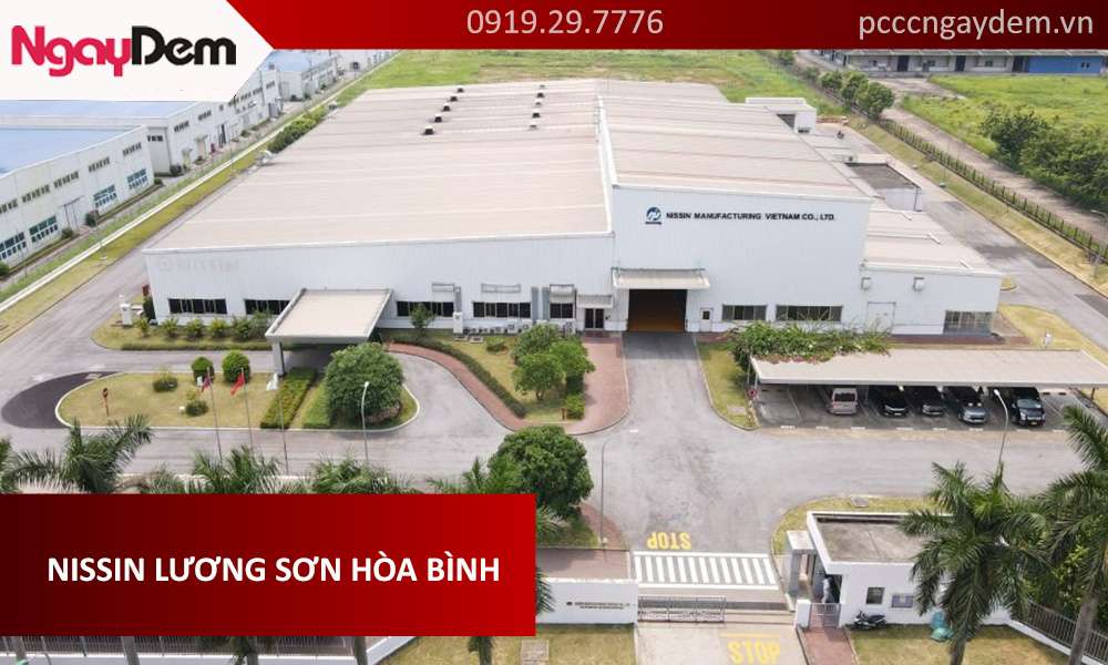 bảo dưỡng PCCC nhà máy Nissin Lương Sơn Hòa Bình