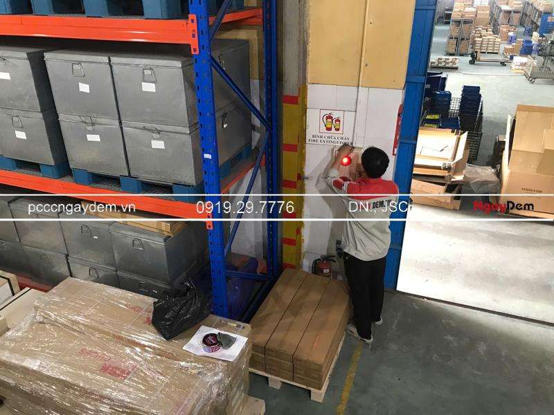 PCCC Ngày Đêm tiến hành khảo sát trực tiếp tại công trình ở Phúc Thọ