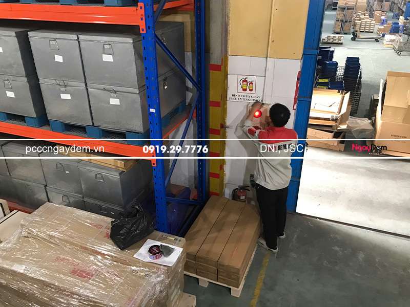 Bảo trì hệ thống PCCC kho hàng chuyên nghiệp - uy tín chỉ có tại PCCC Ngày Đêm bảo trì hệ thống PCCC kho hàng Naigai Nitto Logistics